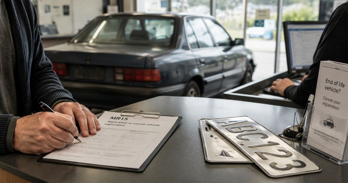 How to Cancel Car Registration in NZ: MR15 Guide
