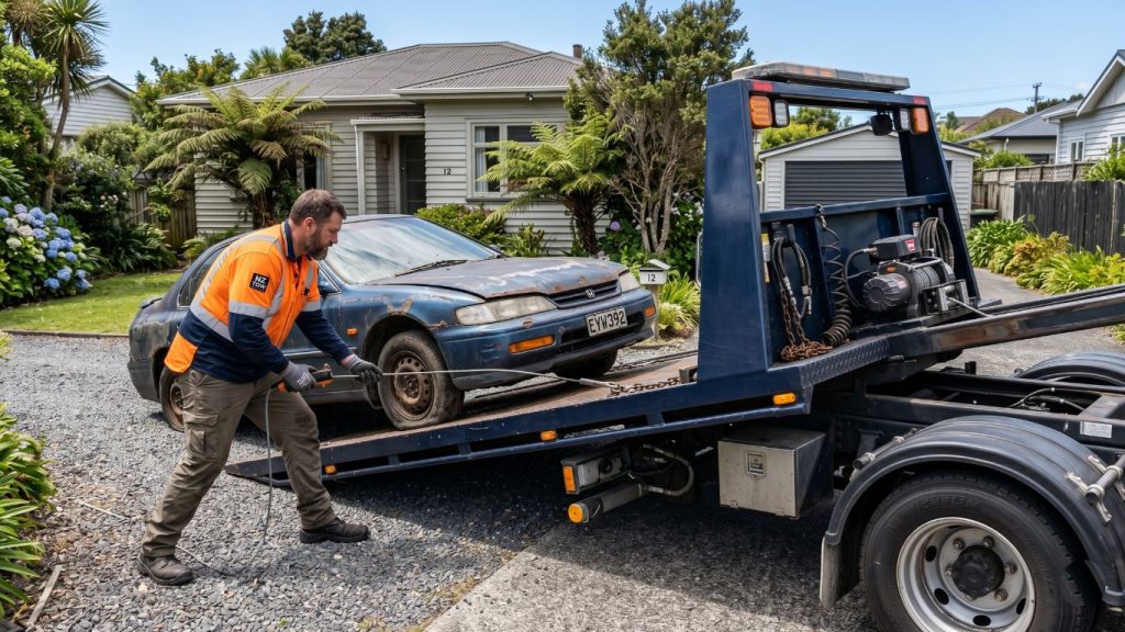 How to Sell a Scrap Car in NZ with free scrap car removal and pickup service