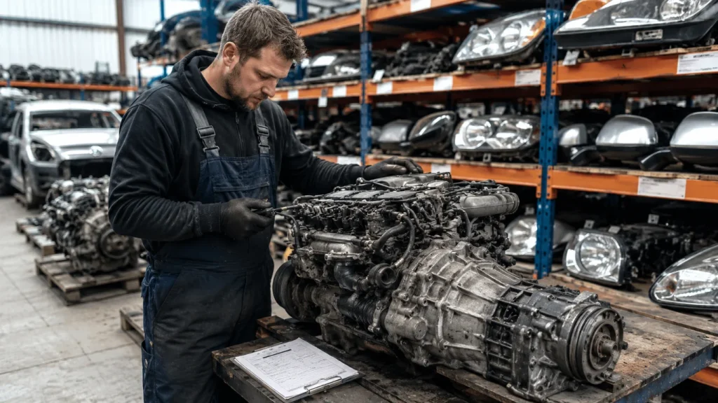 Used car parts safe to buy after professional inspection at a trusted New Zealand auto dismantler